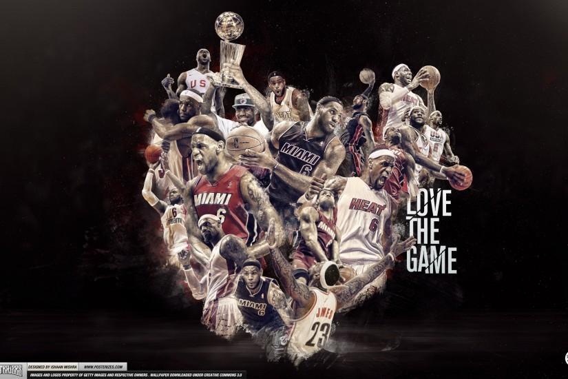 James 'Love the Game' Wallpaper | Posterizes | NBA Wallpapers .