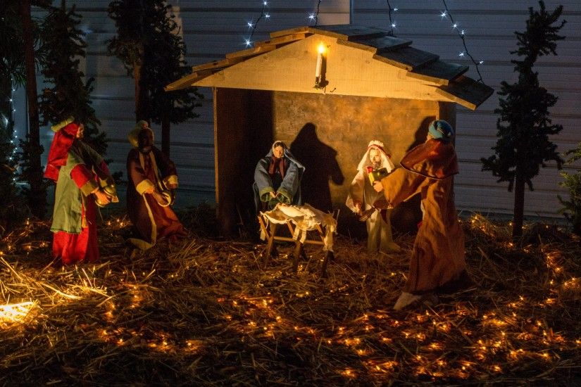 4K HD Wallpaper 3: Nativity Scene