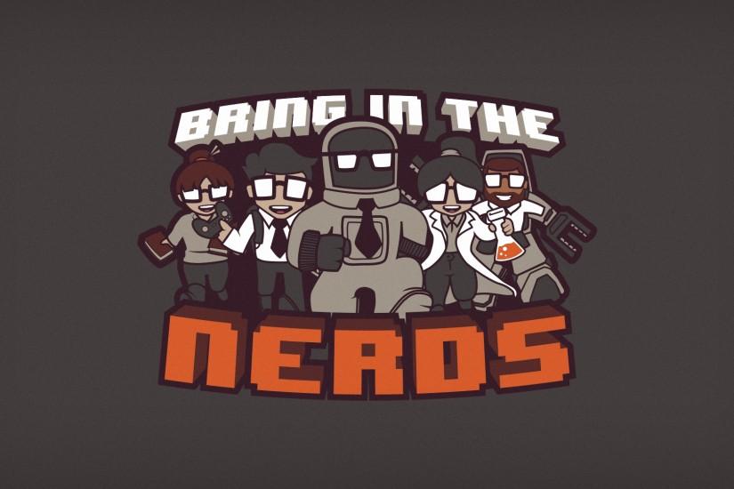 bring in the nerds wallpaper edition by blo0p customization wallpaper .