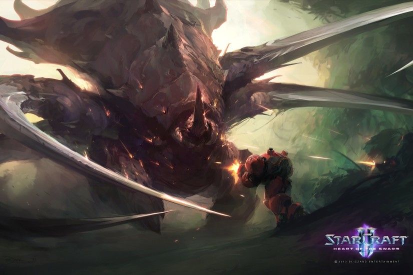Video Game - StarCraft II: Heart of the Swarm Wallpaper