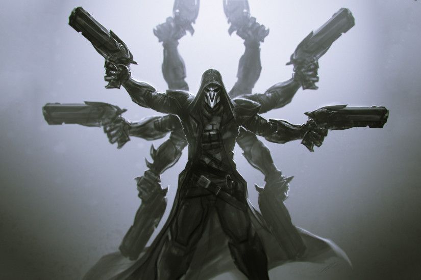 Video Game Overwatch Reaper (Overwatch) Wallpaper