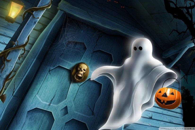 tapety ghost halloween background animated wallpaper strana desktop pozadia