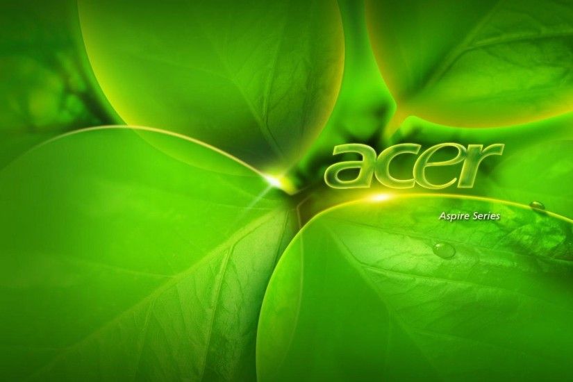 Acer-series-green-background