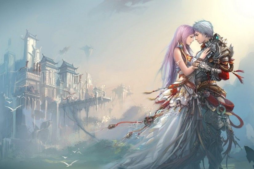 wallpaper.wiki-Free-Download-Cute-Anime-Couple-Background-