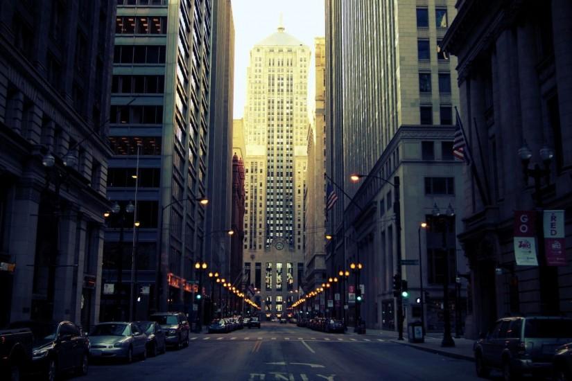 Download 'hd streets of chicago wallpaper' HD wallpaper