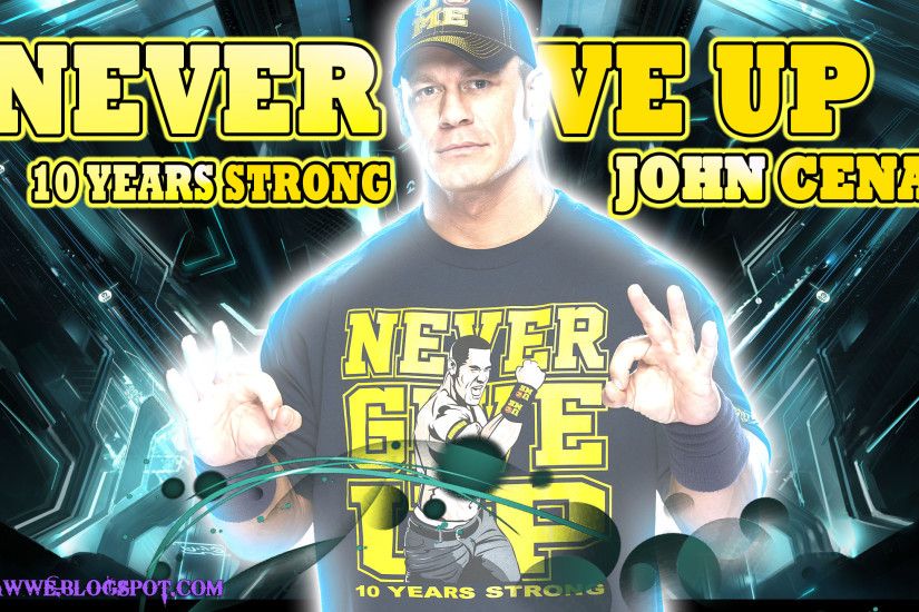 10 Year Strong-John Cena 2013 Wallpaper