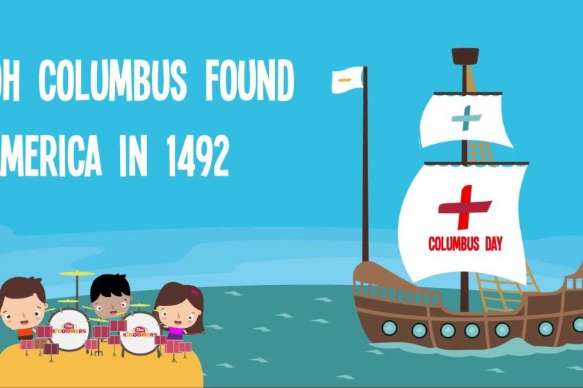 Columbus Day | Song Lyrics | Song for Kids | Preschool Songs