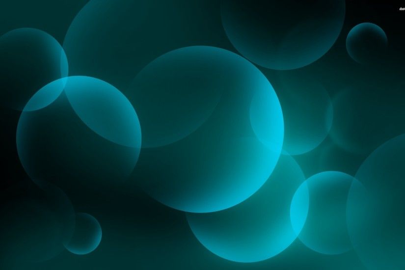 ... Blue bubbles wallpaper 2560x1600 ...