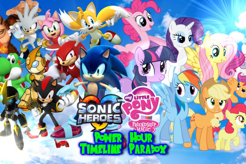 Sonic and My Little Pony Wallpapers 2016 to 2017 by .