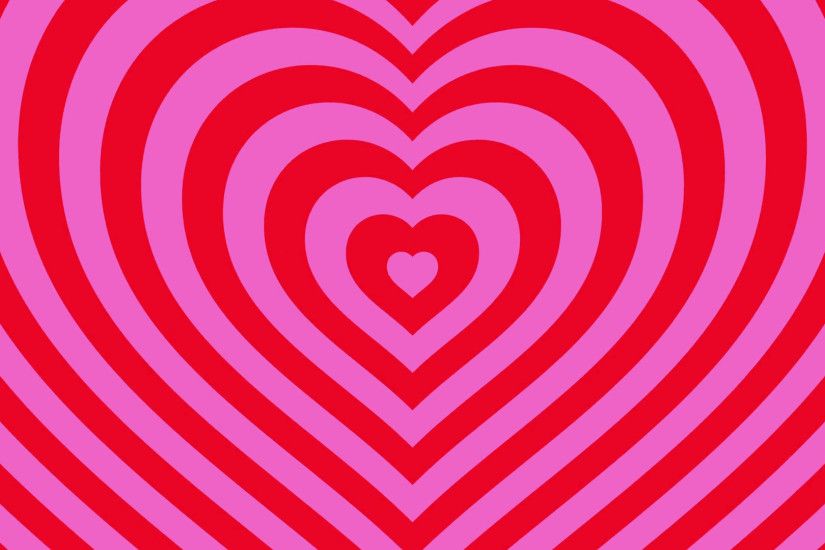 Subscription Library Love hearts background loop valentines day Red Pink
