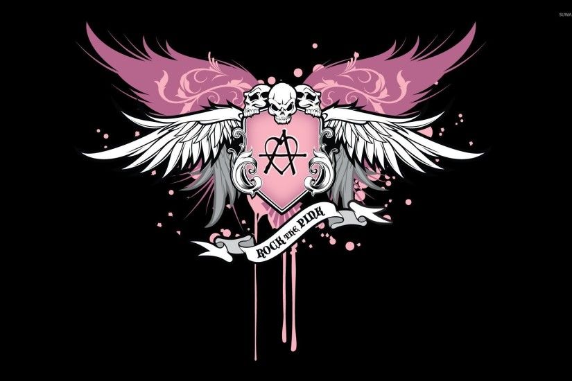 Rock the Pink Festival logo wallpaper