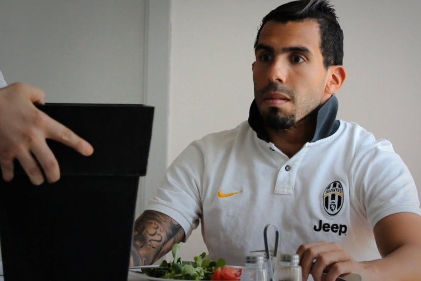 Carlos Tevez promotes the new Juventus Spanish website in a slapstick video  | 101 Great Goals