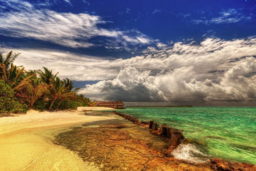 HDR Beach Wallpapers