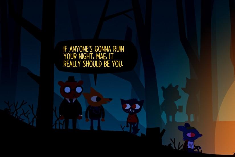I realize I've largely focused on the narrative of Night in the Woods, but  only because there's not much to discuss from a mechanical perspective.