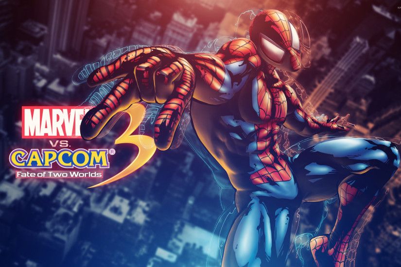 Marvel vs. Capcom Spider-Man wallpaper 2560x1600 jpg