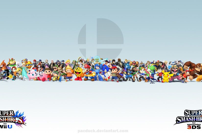 Buci01 2,082 576 Super Smash Bros. Wii U/3DS Wallpaper by PacDuck