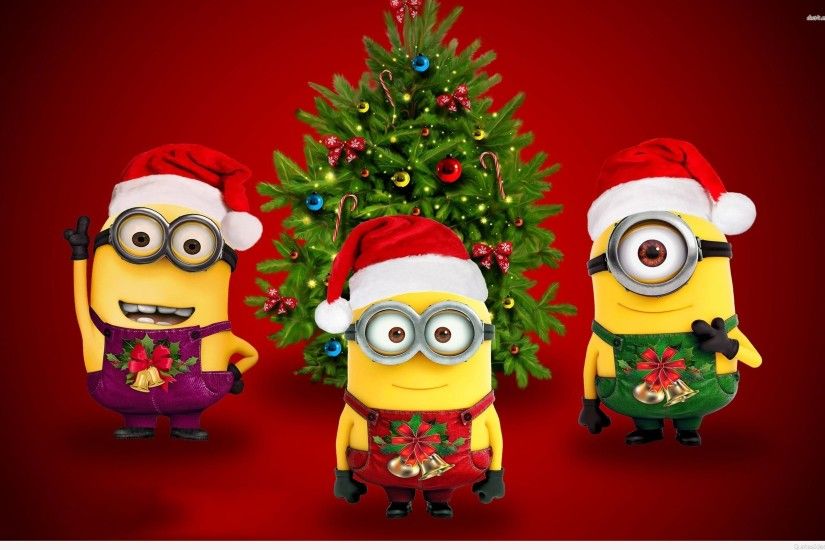 Funny Christmas Minions &amp; Merry Christmas 2015 Minions with Minion Christmas  Wallpaper 7238