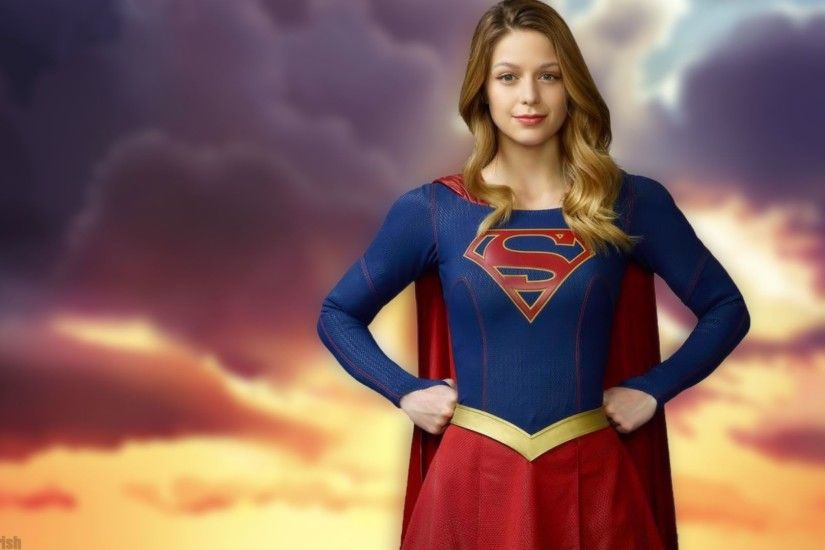 Desktop wallpaper from the upcoming series Supergirl.