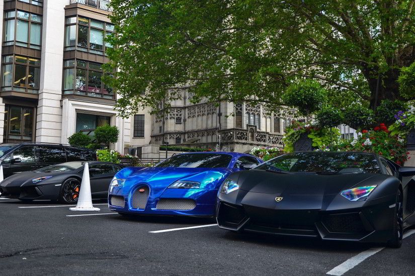 Parking supercars