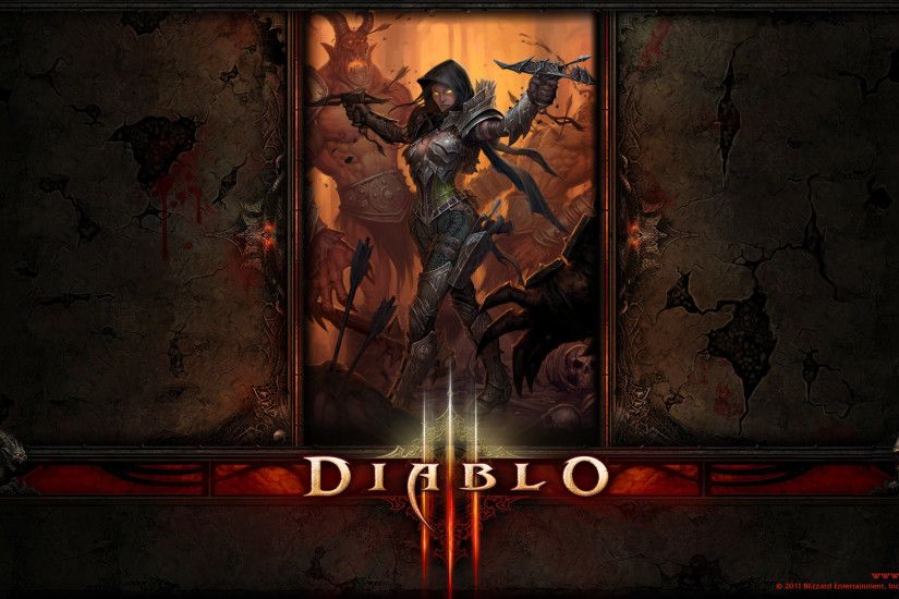 ... Diablo 3 demon Hunter wallpaper by Panperkin