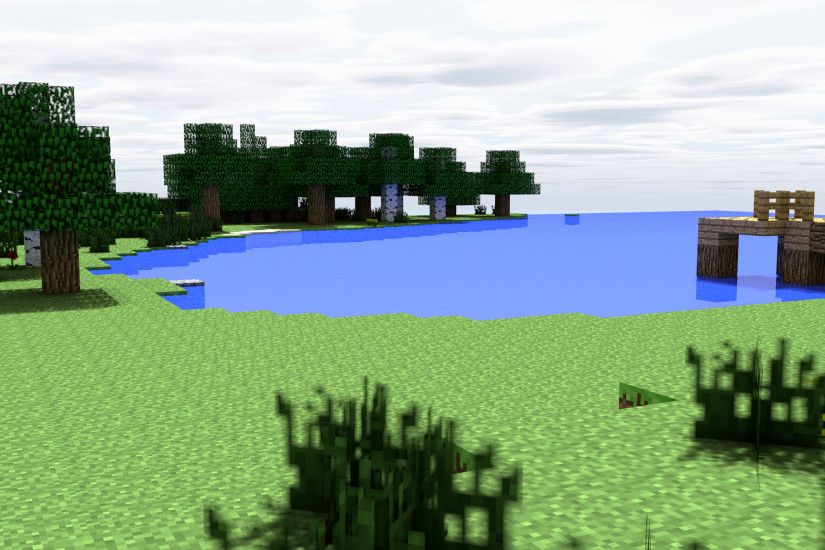 Minecraft Beach. Minecraft Beach Desktop Background
