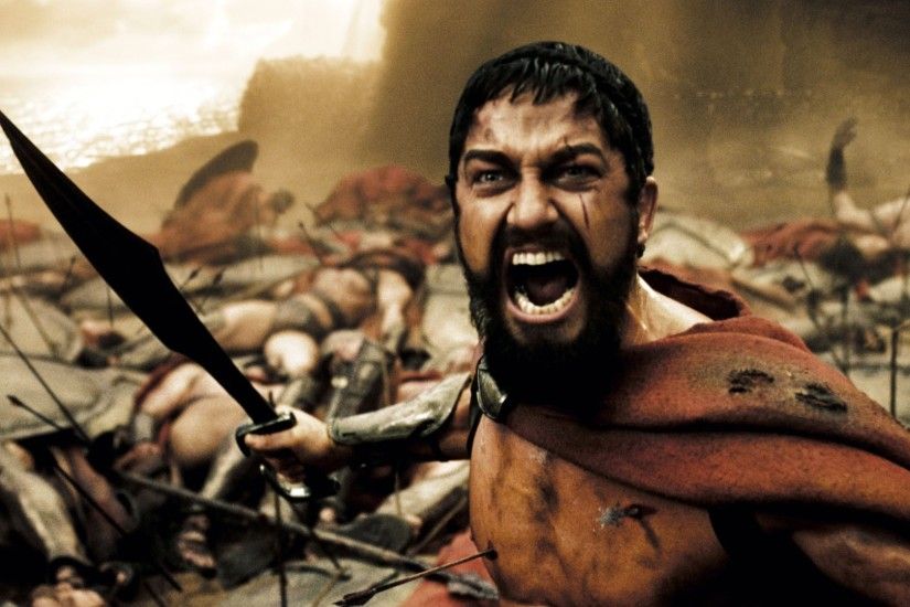 Preview wallpaper this is sparta, 300, king, leonidas, warrior, sword,