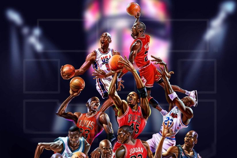 Amazing Michael Jordan Drawing 2560x1920 wallpaper