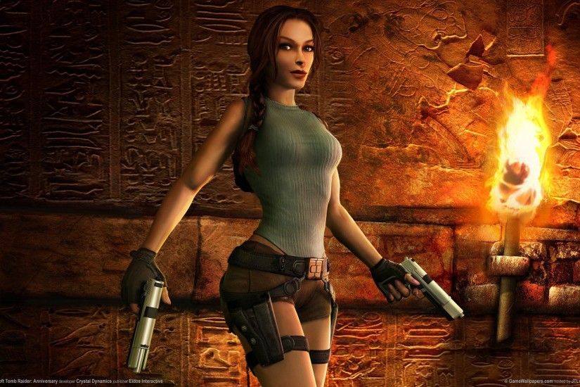 Download Wallpaper x Tomb raider Lara croft Art Craft