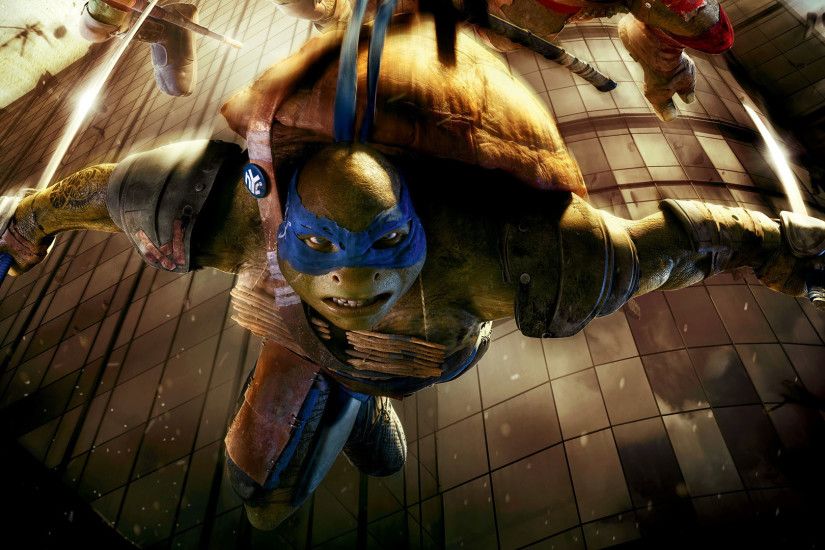 Teenage Mutant Ninja Turtles - Leonardo in action 1920x1080 wallpaper