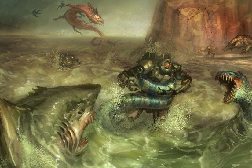 Sea Monster Computer Wallpapers, Desktop Backgrounds .