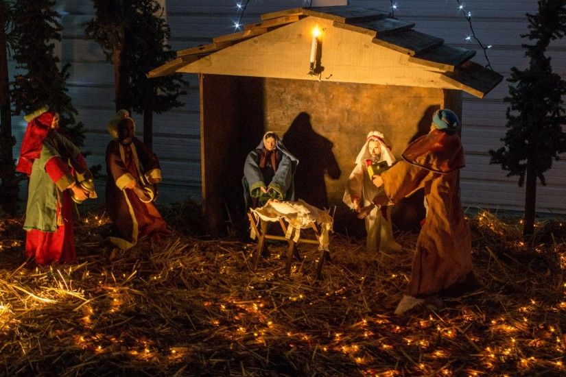 Wallpaper 3: Nativity Scene. Ultra HD 4K 3840x2160