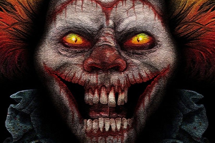 Dark Horror Evil Clown Art Artwork F Wallpaper At Dark Wallpapers