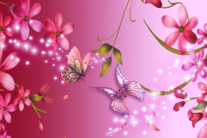 pink flower backgrounds