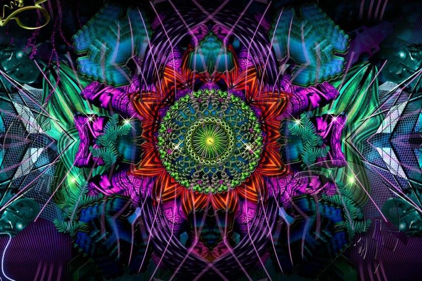 Psychedelic Peace Photo Wallpaper HD - dlwallhd.