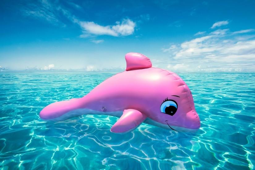 Pink Dolphin Wallpaper | CUTE