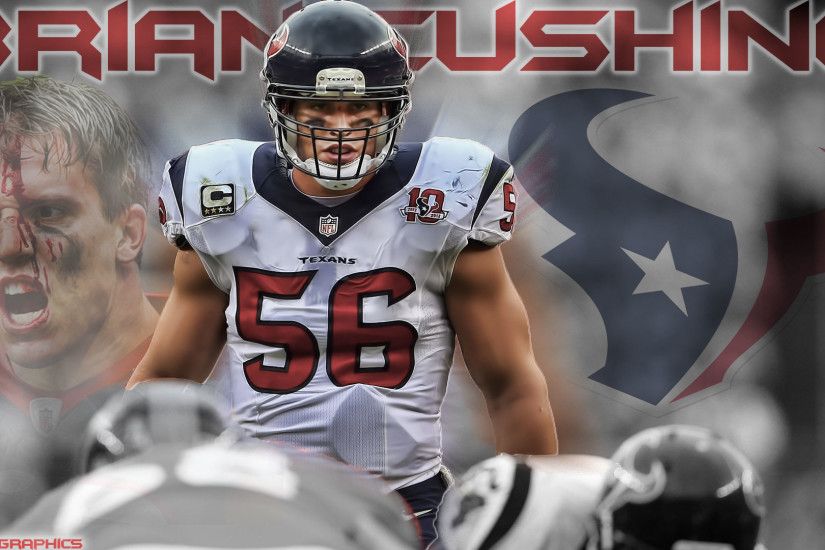 Texans Sub, I made you a Brian Cushing wallpaper, I worked really hard on  it and I hope you guys like it!