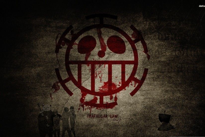 Trafalgar Law One Piece Pirate Logo Hd Wallpapers 03947