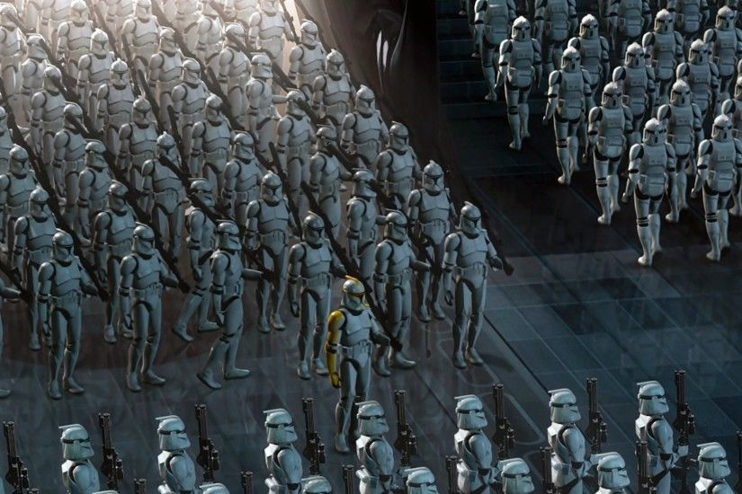Movie - Star Wars Episode II: Attack Of The Clones Clone Trooper Wallpaper