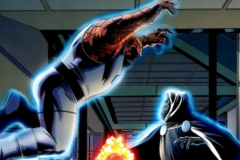 Comics - Fantastic Four Thing (Marvel) Doctor Doom Wallpaper