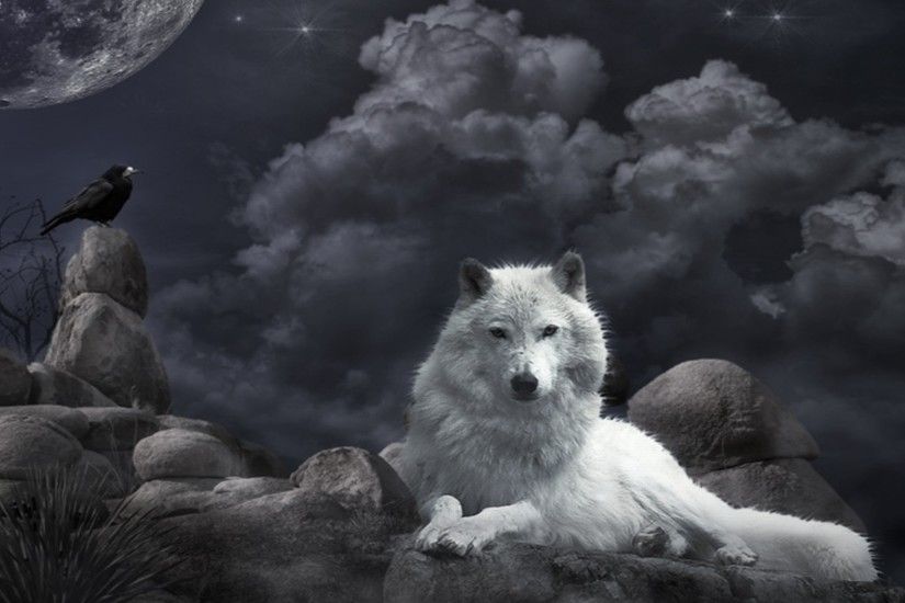 ... Free Wolf Backgrounds - Wallpaper Cave ...