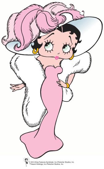 Betty Boop In Gown Wedding Guest Picture