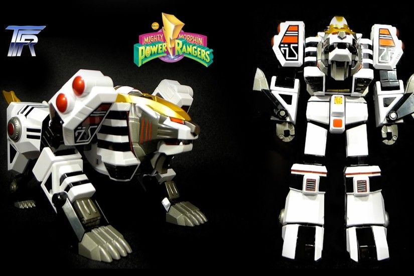 Mighty Morphin' Power Rangers LEGACY WHITE TIGERZORD (2015) Toy Review  (60FPS) - YouTube