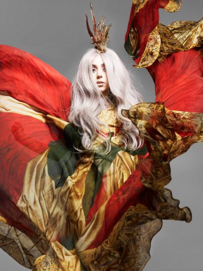 Lady Gaga - Vanity Fair - McQueen wallpaper
