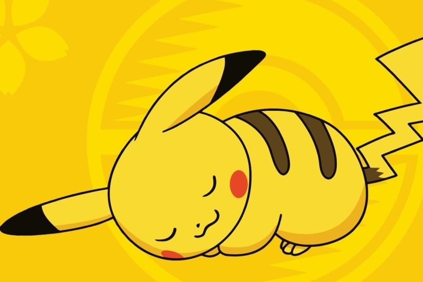 Sleepy Pikachu - Tap to see more cool pokemon wallpaper! - @mobile9