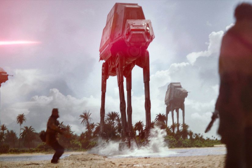 Star Wars Rogue One - Imperial Walkers Attack 3840x2160 wallpaper