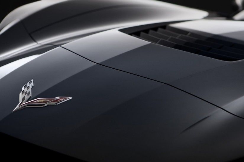 Corvette C7 Stingray Logo Wallpaper 1920x1080 760017 Wallpaperup