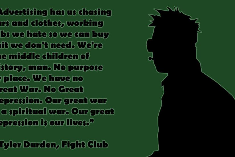 Tyler Durden (Fight Club) OC