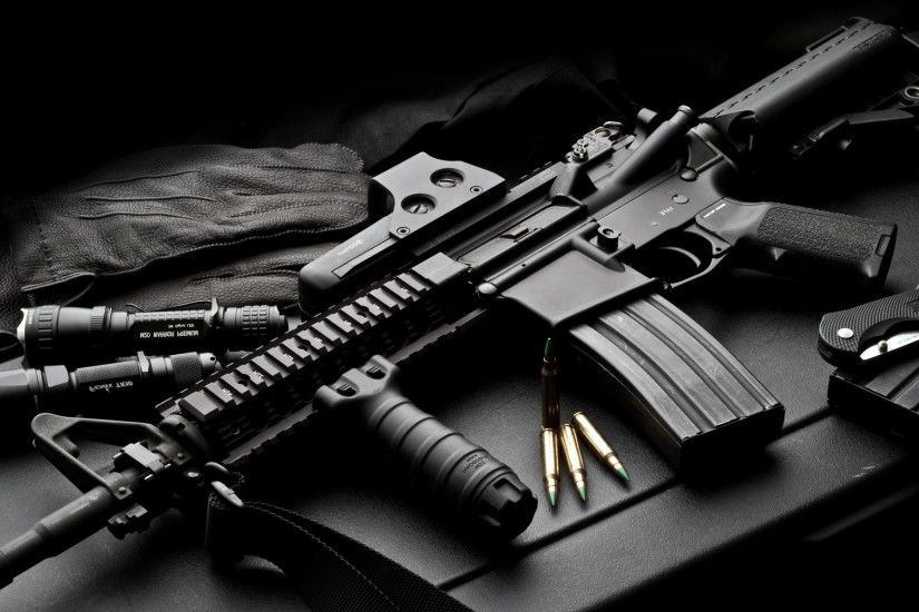 Assault rifle desktop wallpapers free download gun images