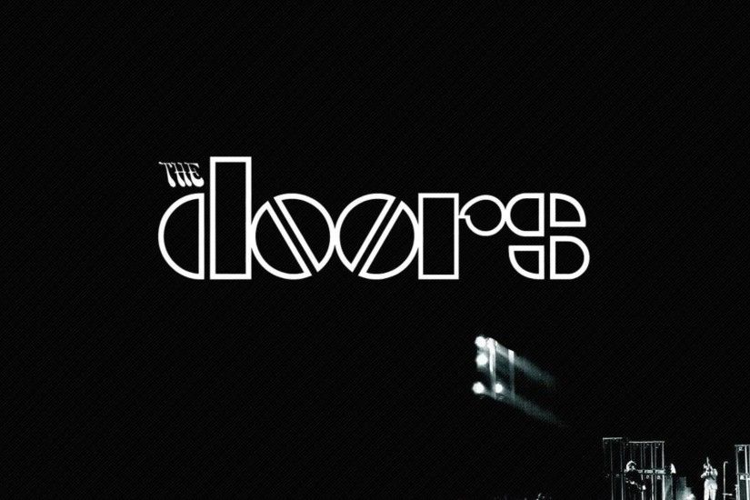 ... the doors, font, background