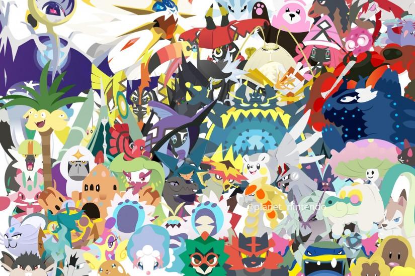 top pokemon sun and moon wallpaper 2000x1500